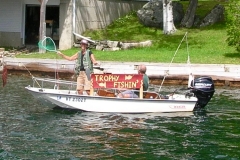trophy fishing boat parade