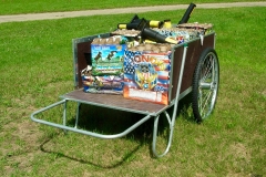 cart full of fireworks