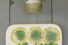 sunny flower plaque