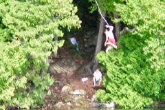 rope swing jumper