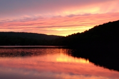 coral sunset