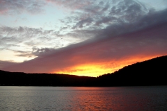 Sunset glow