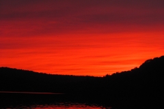 The night before Irene arrived