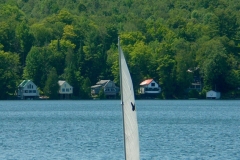 father & son sailing