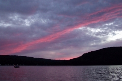 purple sky
