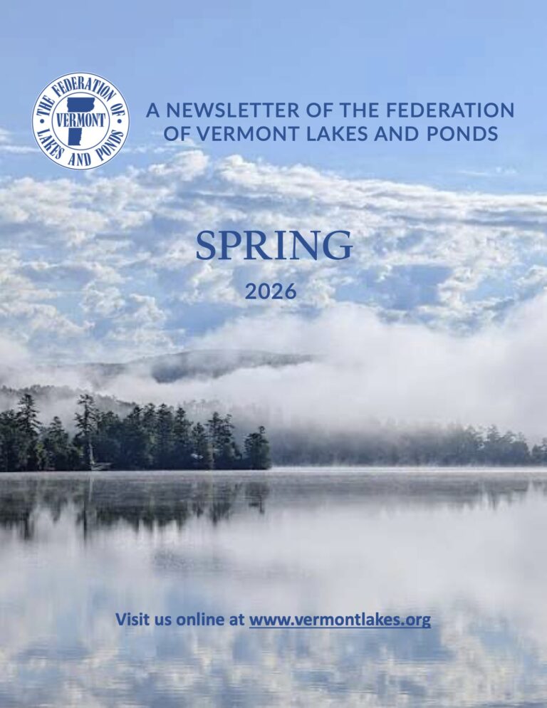 Federation of Vermont Lakes and Ponds Newsletter Spring 2026